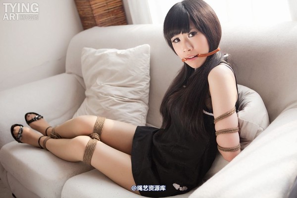 禁忌摄影 - NO.133 Chinese_Dress & Gag 2 - Yuko 第 22 张图片