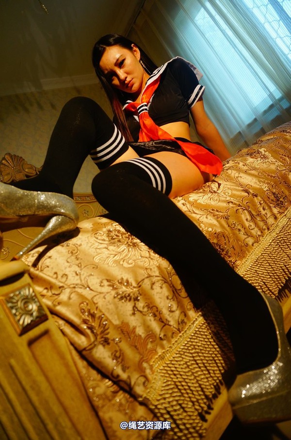 dk13美束馆 - 5.25-小溪黑色学生服2-120P 第 37 张图片