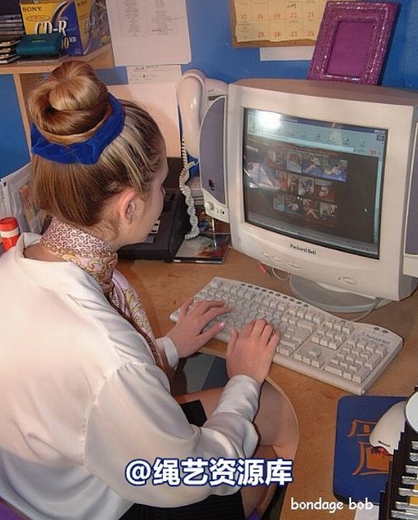 bondagebob - Chanta Rose Improper internet use 第 1 张图片