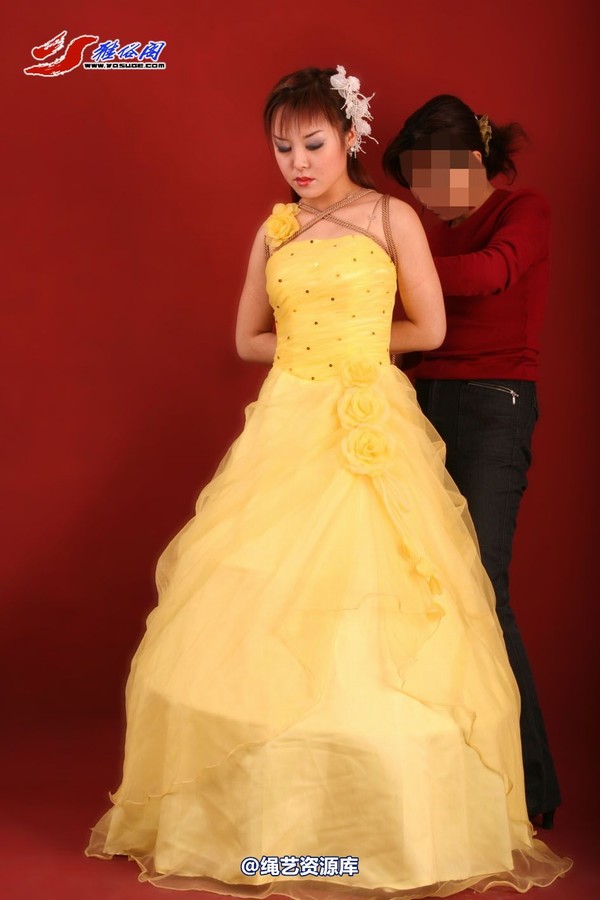 雅俗阁 - 20060312雅琳黄色婚纱 第 4 张图片