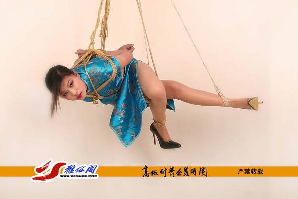 雅俗阁 - 20060405雅柔蓝色旗袍 第 89 张图片
