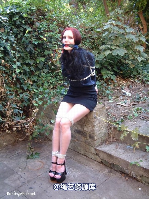bondagebob - Morrigan Outdoor Bondage 第 24 张图片