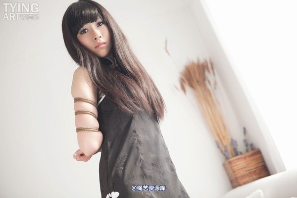 禁忌摄影 - NO.133 Chinese_Dress & Gag 2 - Yuko 第 4 张图片