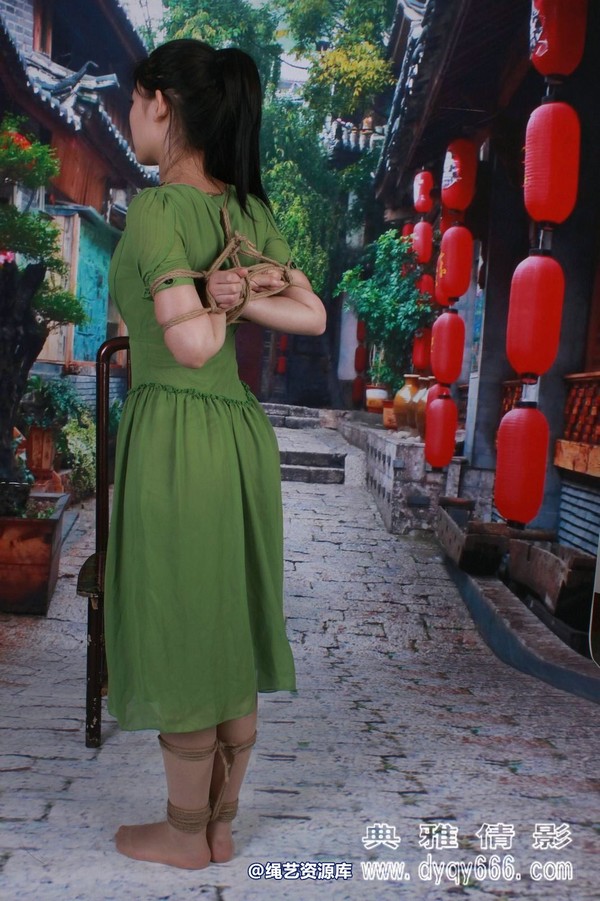 典雅倩影 - 285-绿裙伊娜 第 25 张图片