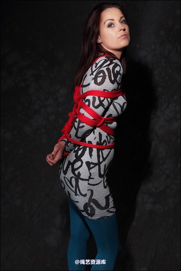 simplytied - Jinx in nice hogtie 第 13 张图片