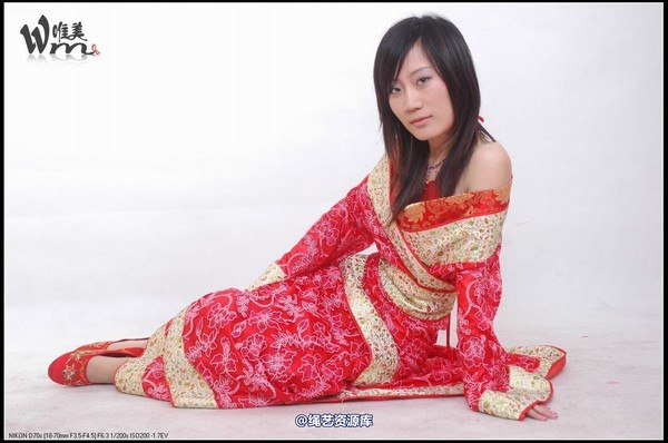 唯美之家 - 2008-11-20雯雯汉服 第 5 张图片