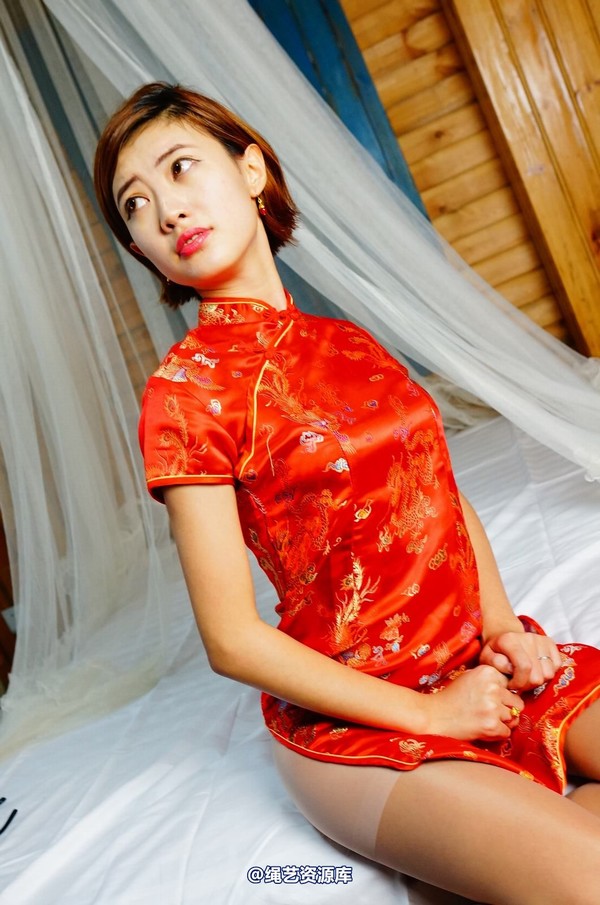 dk13美束馆 - 9.13-小宝红旗袍-120P 第 46 张图片