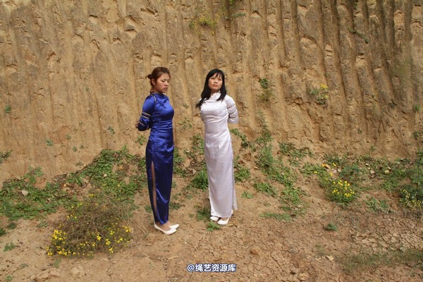 胜景山庄 - 091-白蓝旗袍交合 第 29 张图片