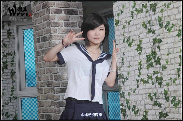 唯美之家 - 甜甜学生装2010-5-25 第 12 张图片