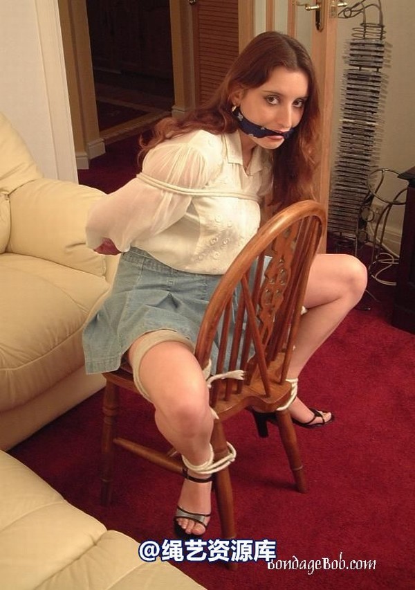 bondagebob - Jasmine De Launay Chair tie 第 5 张图片