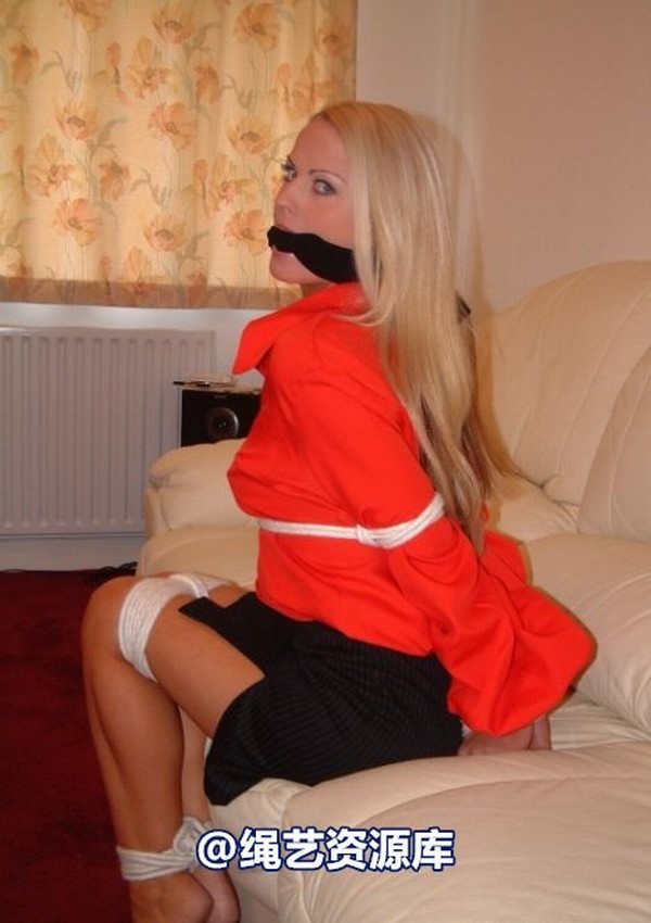 bondagebob - Jasmine Sinclair Red 70s blouse 1 第 23 张图片