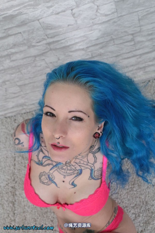 girlsinsteel - Tattoo girl hogtied with Irish 8 第 10 张图片
