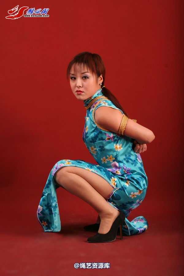 雅俗阁 - 20060308雅琳兰色旗袍 第 64 张图片