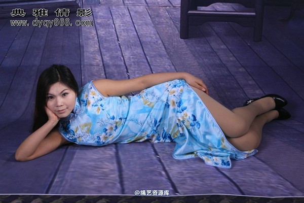 典雅倩影 - 054-新模有珍旗袍捆绑 第 153 张图片