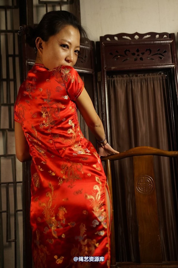 dk13美束馆 - 1.8-欢欢红旗袍b-120P 第 65 张图片
