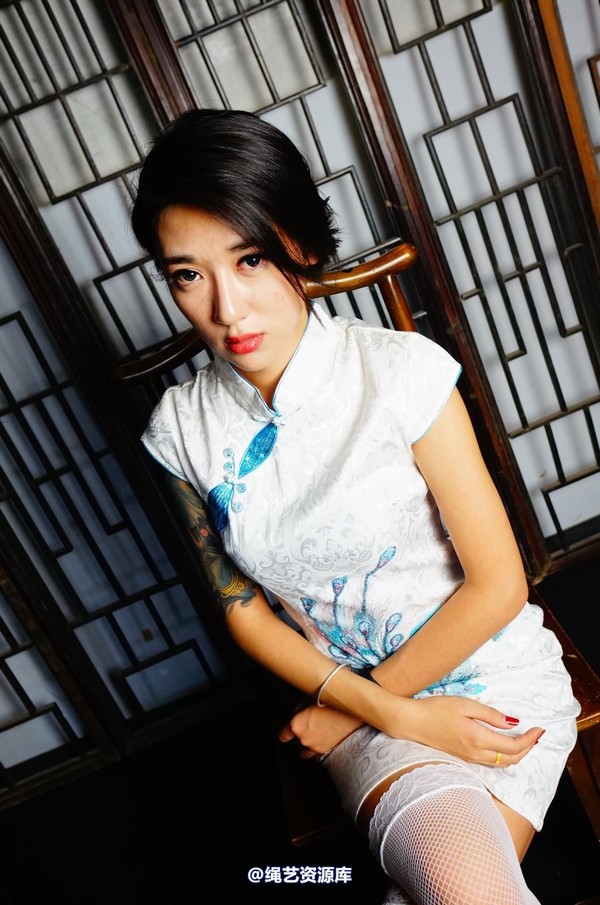 dk13美束馆 - 9.19-红袖白旗袍A-110P 第 69 张图片