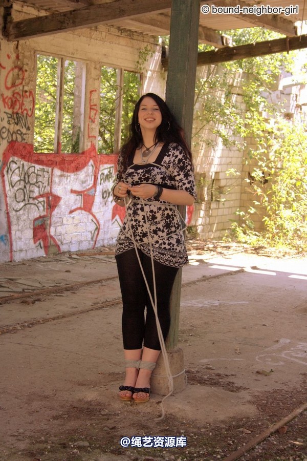 bound-neighbor-girl - Jasmin - Tied up in the ruins 1 第 48 张图片