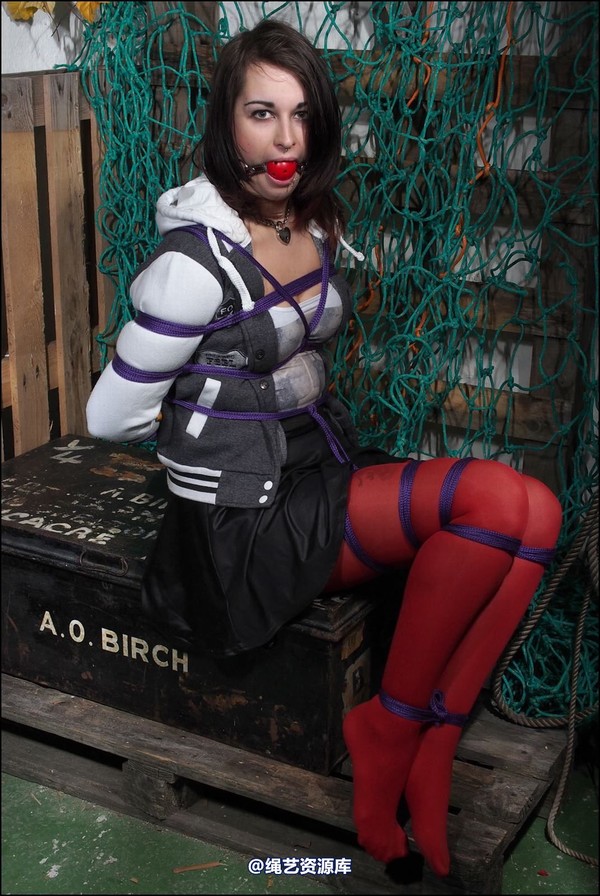 simplytied - Kat ball gagged 第 19 张图片
