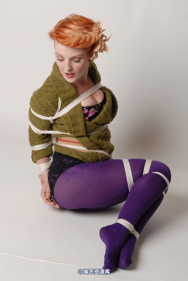 simplytied - RR in purple tights 第 31 张图片