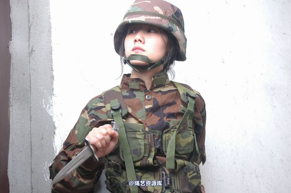 唯美之家 - 2010-5-18青竹军装照 第 9 张图片
