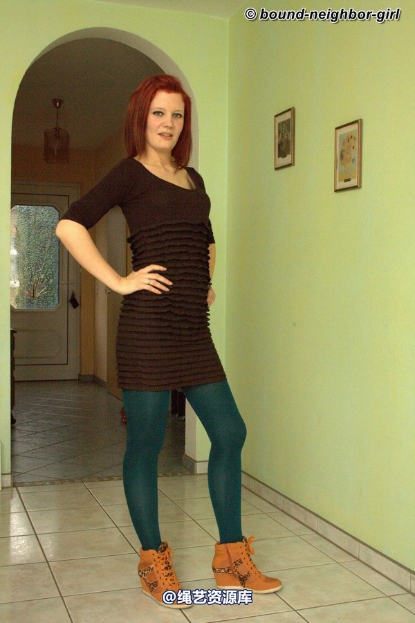 bound-neighbor-girl - Melina - Tied at home 1 第 6 张图片