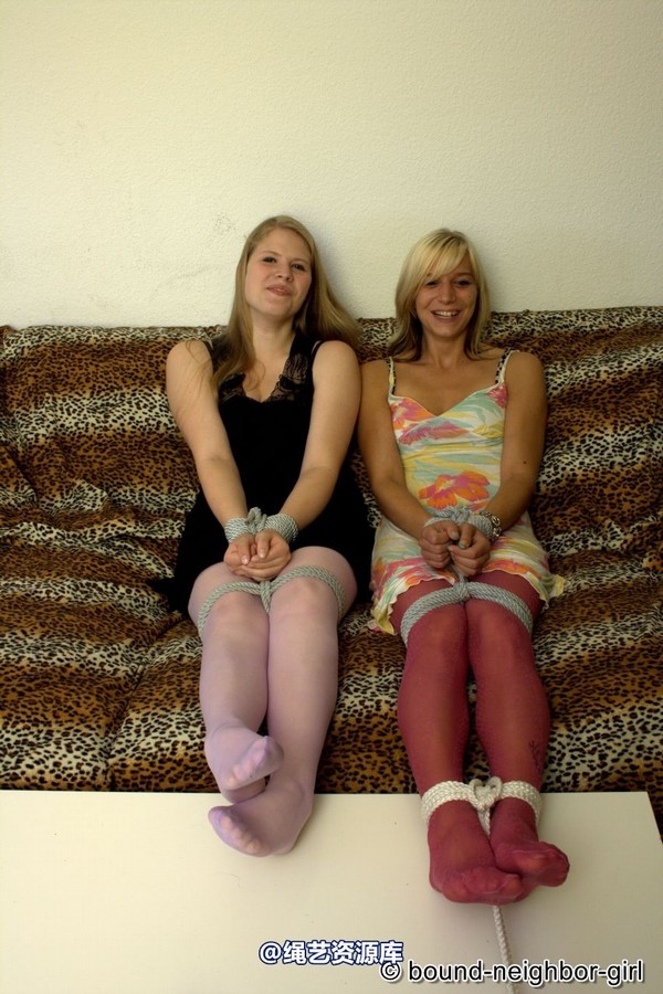 bound-neighbor-girl - Isis and Sasha - At home in ropes 第 12 张图片