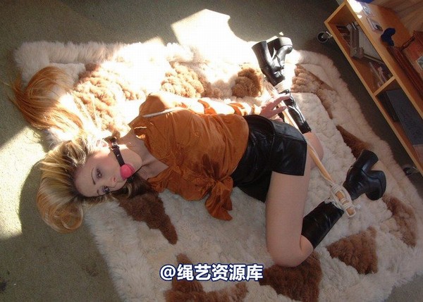 bondagebob - Chanta Rose Chanta roped gagged and spread 第 13 张图片