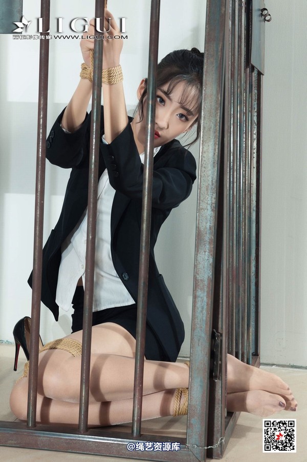 丽柜美束 - 2019-02-15 OL麻绳惩戒 王欣竹 第 62 张图片