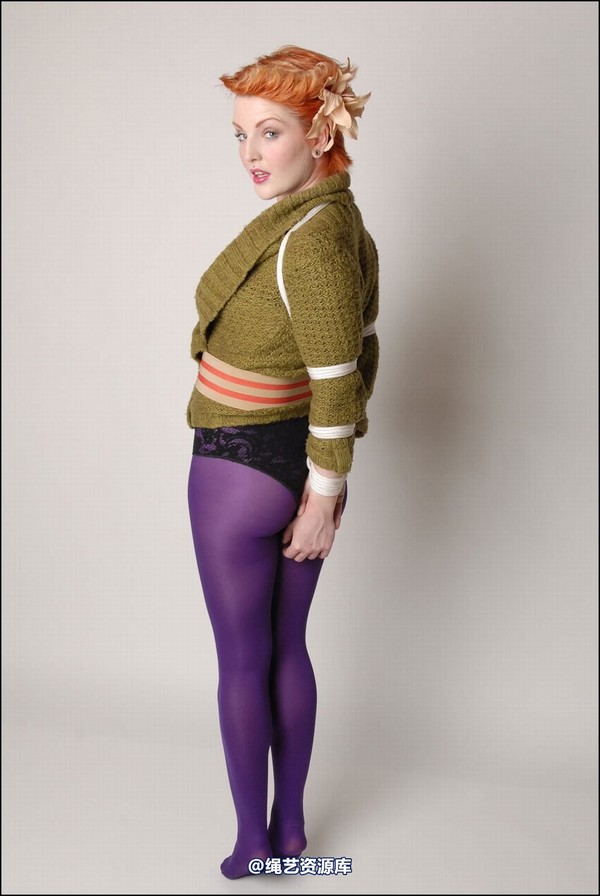 simplytied - RR in purple tights 第 11 张图片