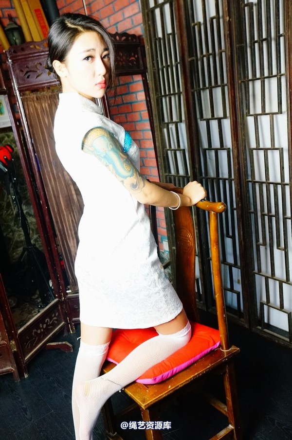dk13美束馆 - 9.19-红袖白旗袍A-110P 第 91 张图片