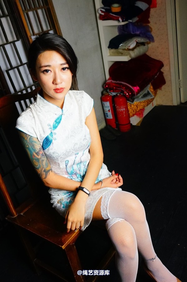 dk13美束馆 - 9.19-红袖白旗袍A-110P 第 65 张图片