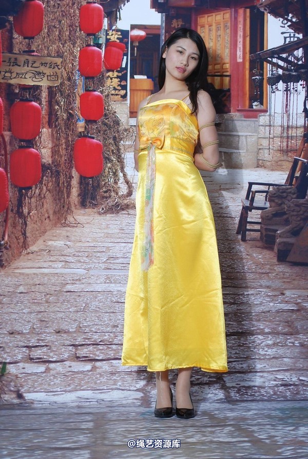 唯美之家 - 新模萧萧黄礼服 第 131 张图片