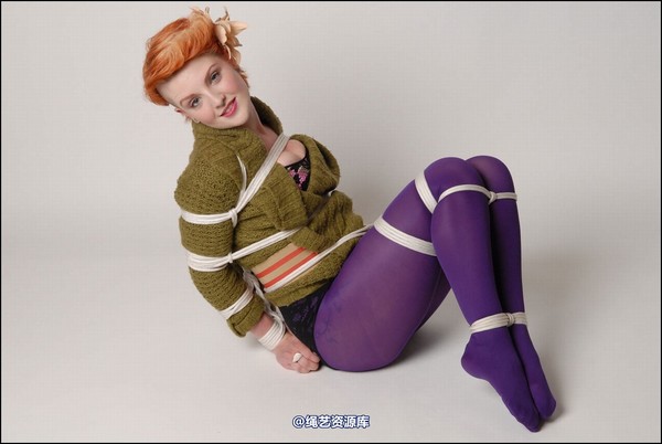 simplytied - RR in purple tights 第 26 张图片