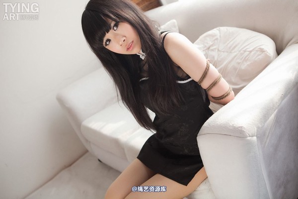禁忌摄影 - No.097 Chinese Dress & Gag 1 - Yuko 第 8 张图片