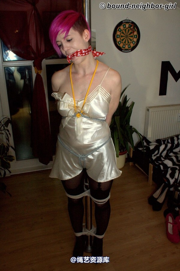 bound-neighbor-girl - Holly - Tied up in her apartment 第 46 张图片