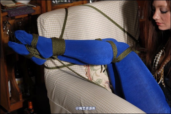 simplytied - Shine blue tights 第 30 张图片