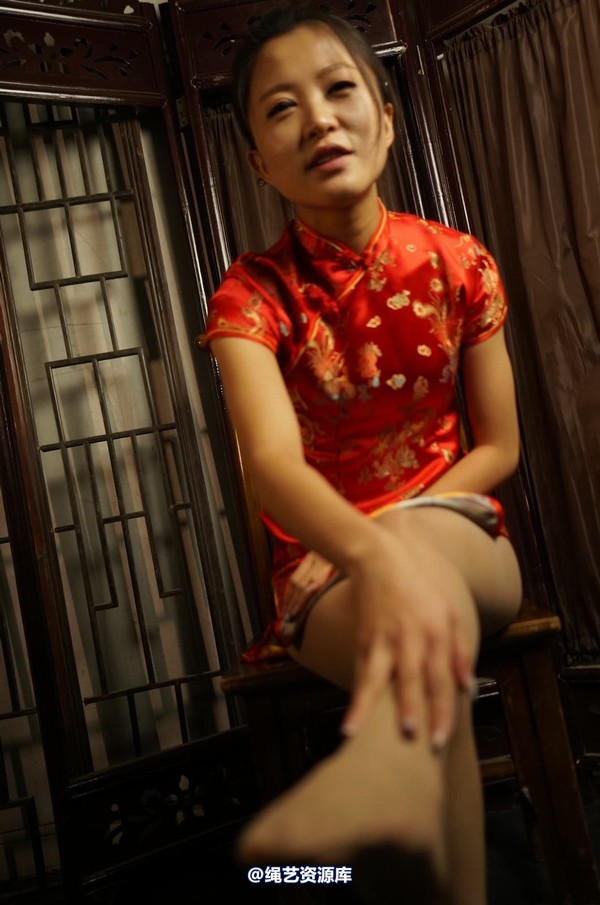 dk13美束馆 - 1.8-欢欢红旗袍C-150p 第 53 张图片