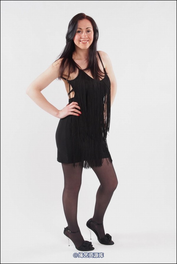 simplytied - Black dress red rope 第 2 张图片