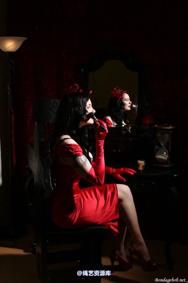 bondagebob - Morrigan Noir 第 1 张图片