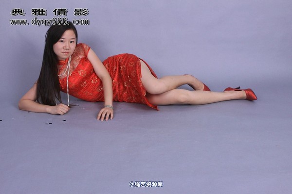 典雅倩影 - 056-书容旗袍捆绑 第 50 张图片
