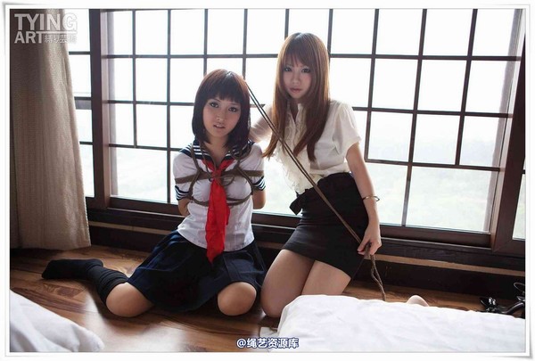 禁忌摄影 - No.091 OL & School Girl 1 - Dimdim & Shiryl 第 4 张图片