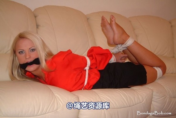 bondagebob - Jasmine Sinclair Red 70s blouse 2 第 8 张图片