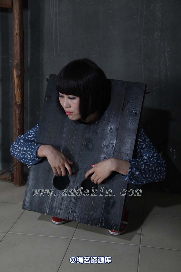 锐度主张 - 木枷（1）模特：碧菡 第 11 张图片