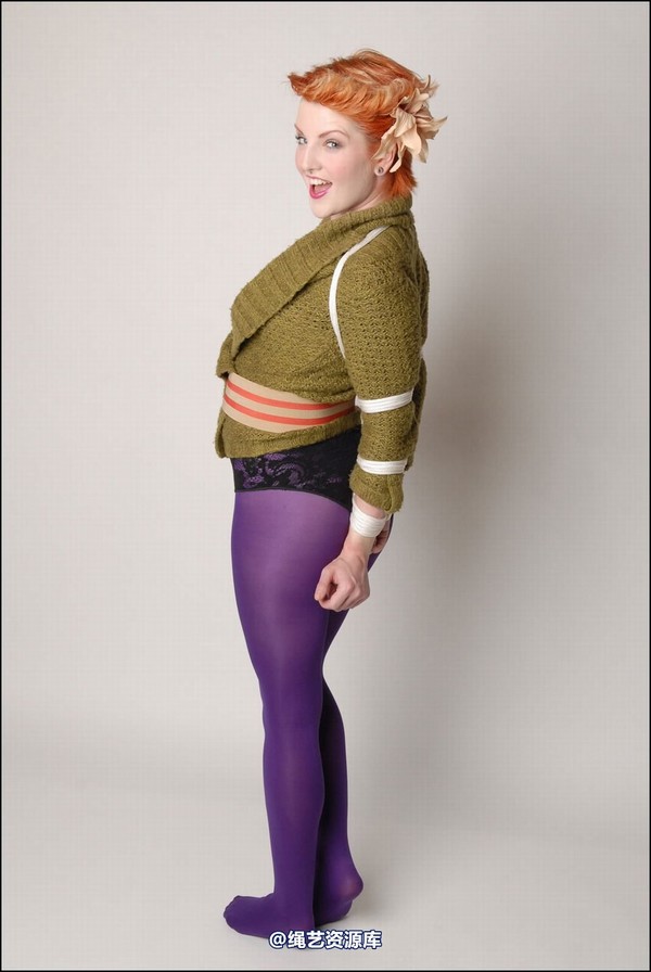 simplytied - RR in purple tights 第 12 张图片