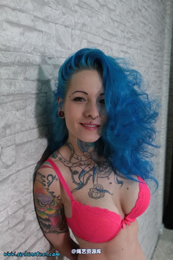girlsinsteel - Tattoo girl hogtied with Irish 8 第 70 张图片