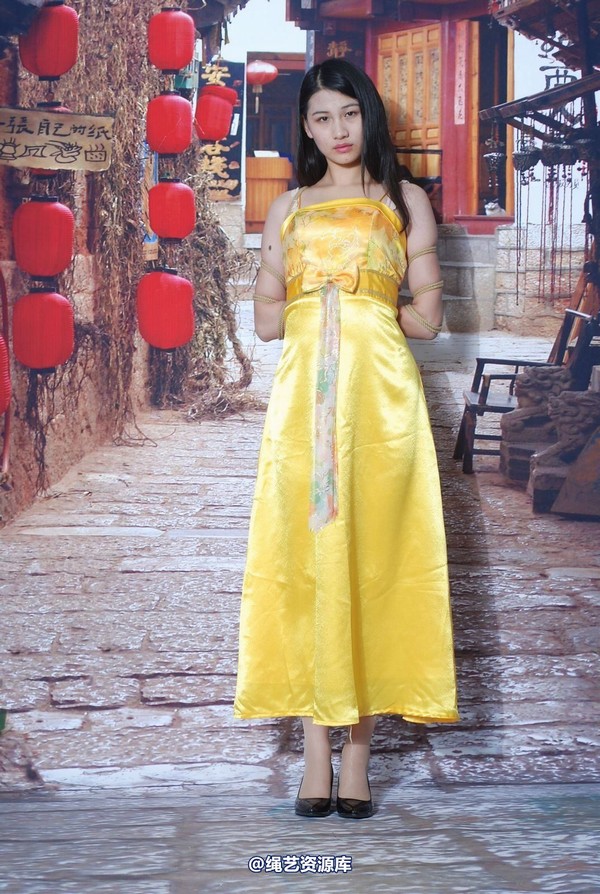 唯美之家 - 新模萧萧黄礼服 第 135 张图片