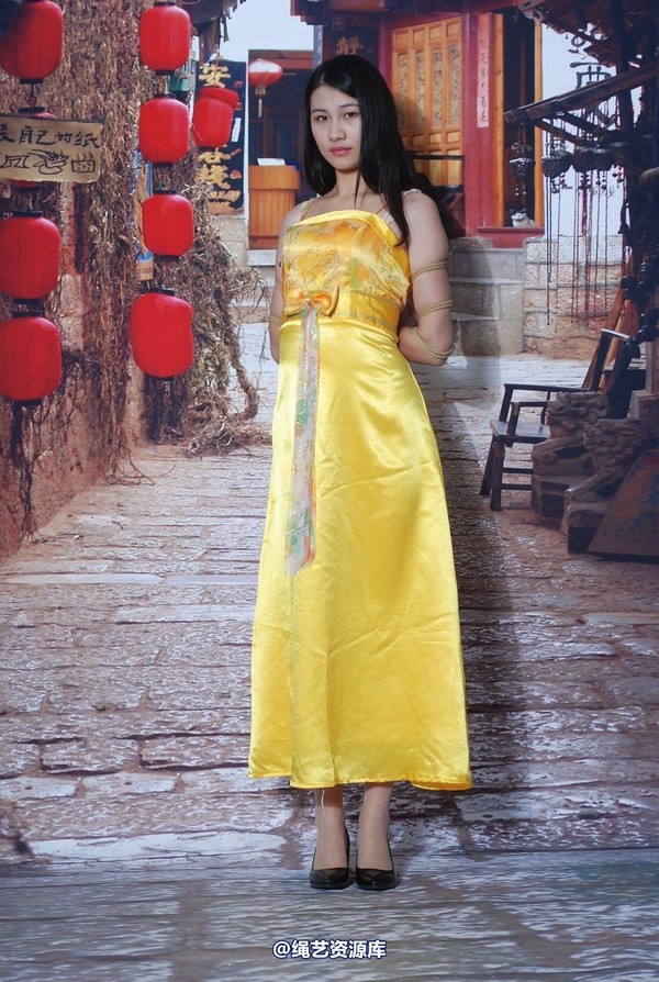 唯美之家 - 新模萧萧黄礼服 第 137 张图片