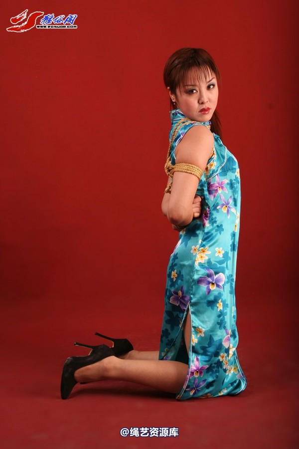 雅俗阁 - 20060308雅琳兰色旗袍 第 72 张图片