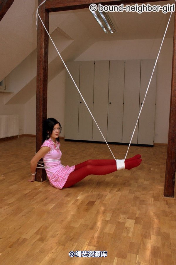 bound-neighbor-girl - Melina in bondage games in the office part 1 第 27 张图片