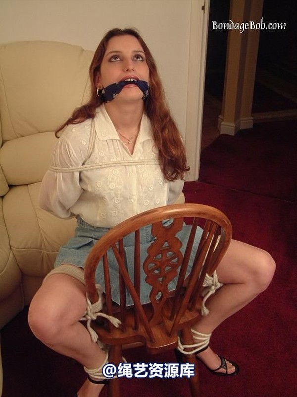 bondagebob - Jasmine De Launay Chair tie 第 10 张图片